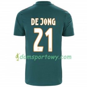 Koszulka Ajax Amsterdam Frenkie de Jong 21 Wyjazdowe Koszulki Piłkarskie 2019-2020 Krótki Rękaw
